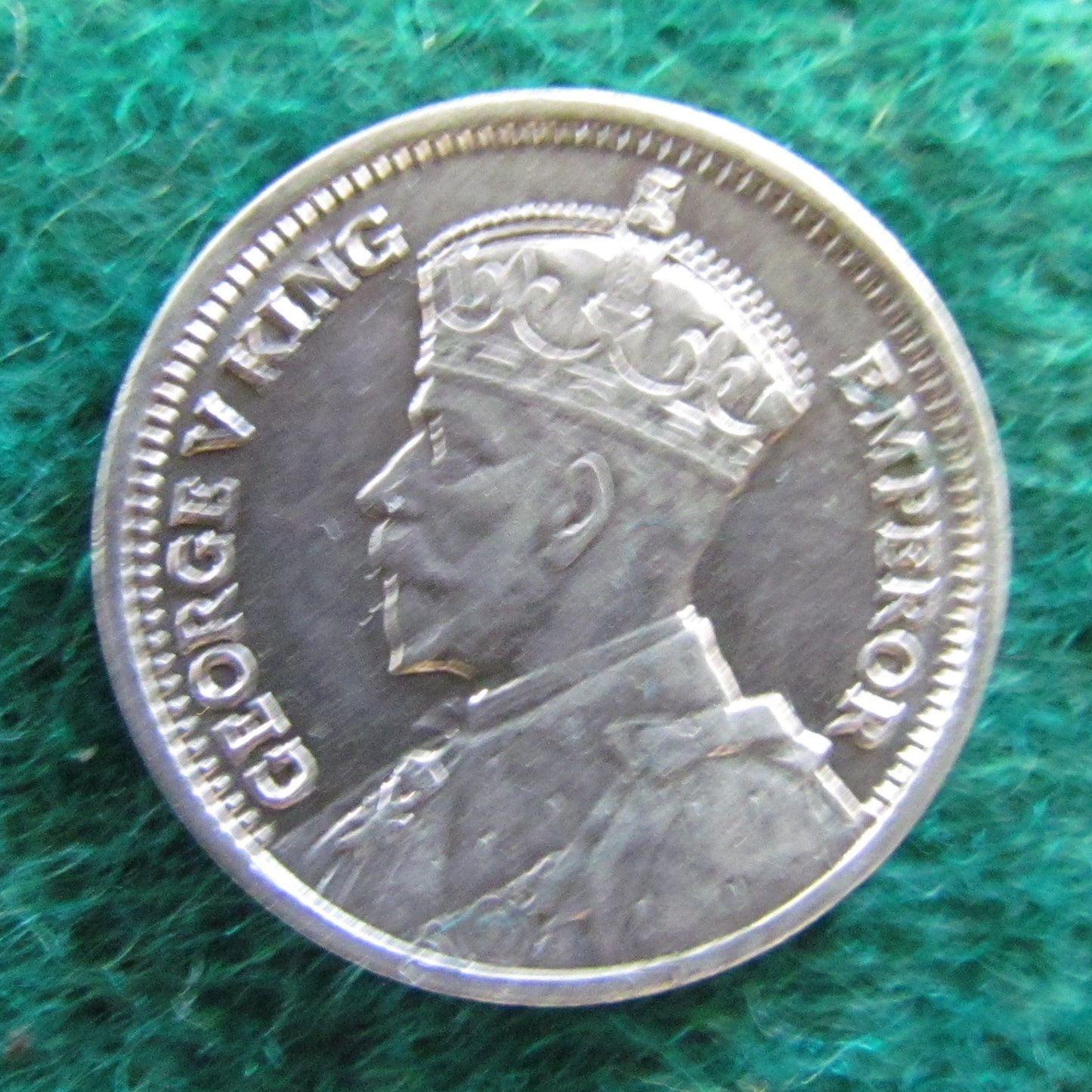 New Zealand 1934 Threepence King George V Coin