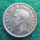 New Zealand 1939 Sixpence  King George VI Coin