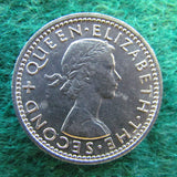 New Zealand 1964 Sixpence Queen Elizabeth II Coin