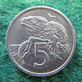 New Zealand 1967 5 Cent Queen Elizabeth II Coin