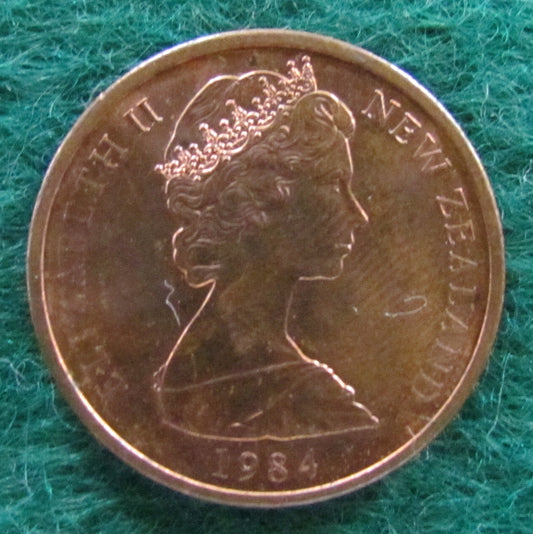 New Zealand 1984 2 Cent Queen Elizabeth II Coin