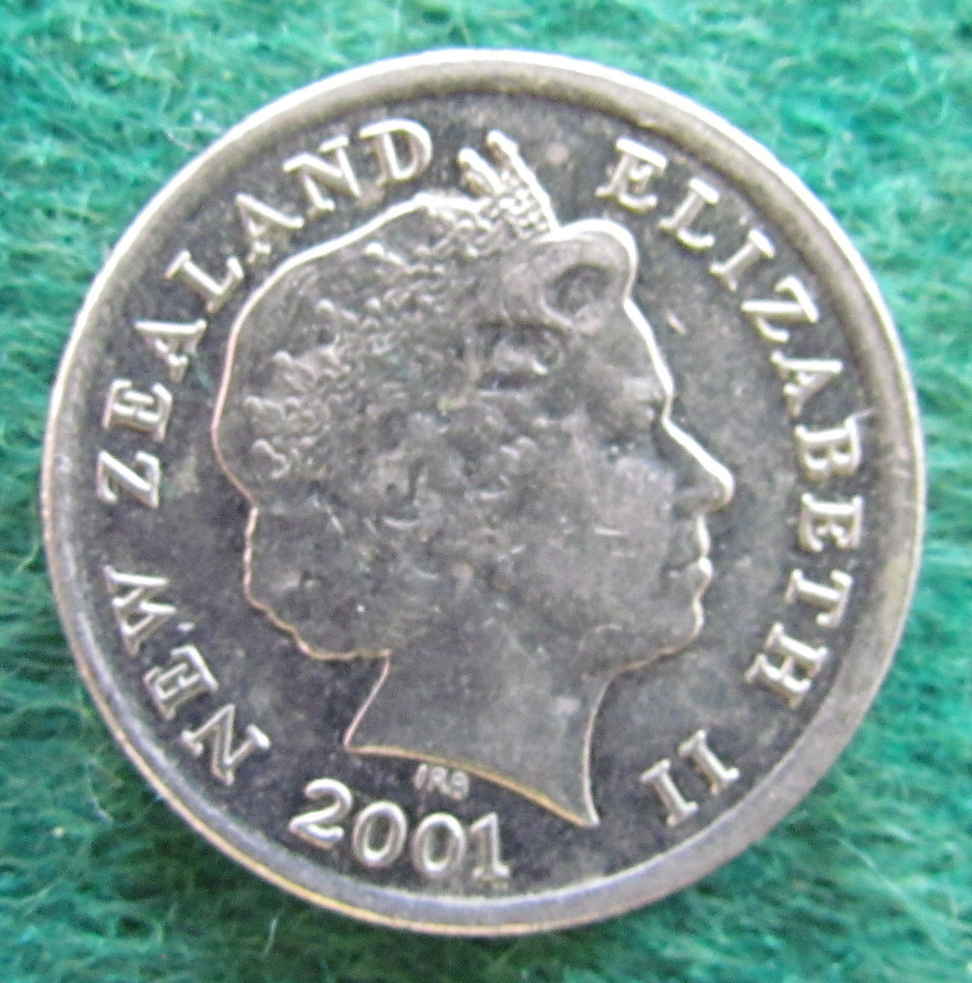 New Zealand 2001 5 Cent Queen Elizabeth II Coin