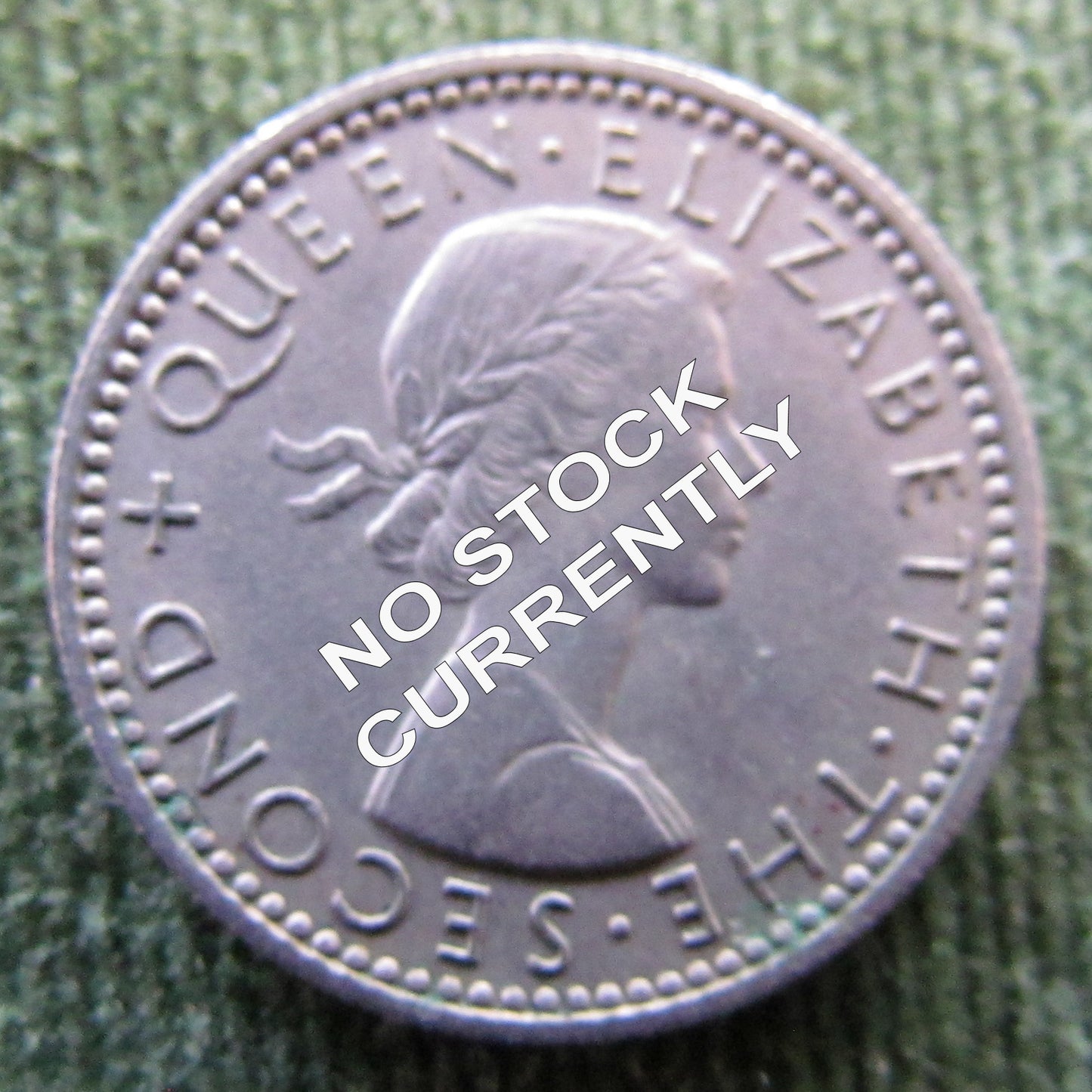 New Zealand 1958 Sixpence Queen Elizabeth II Coin