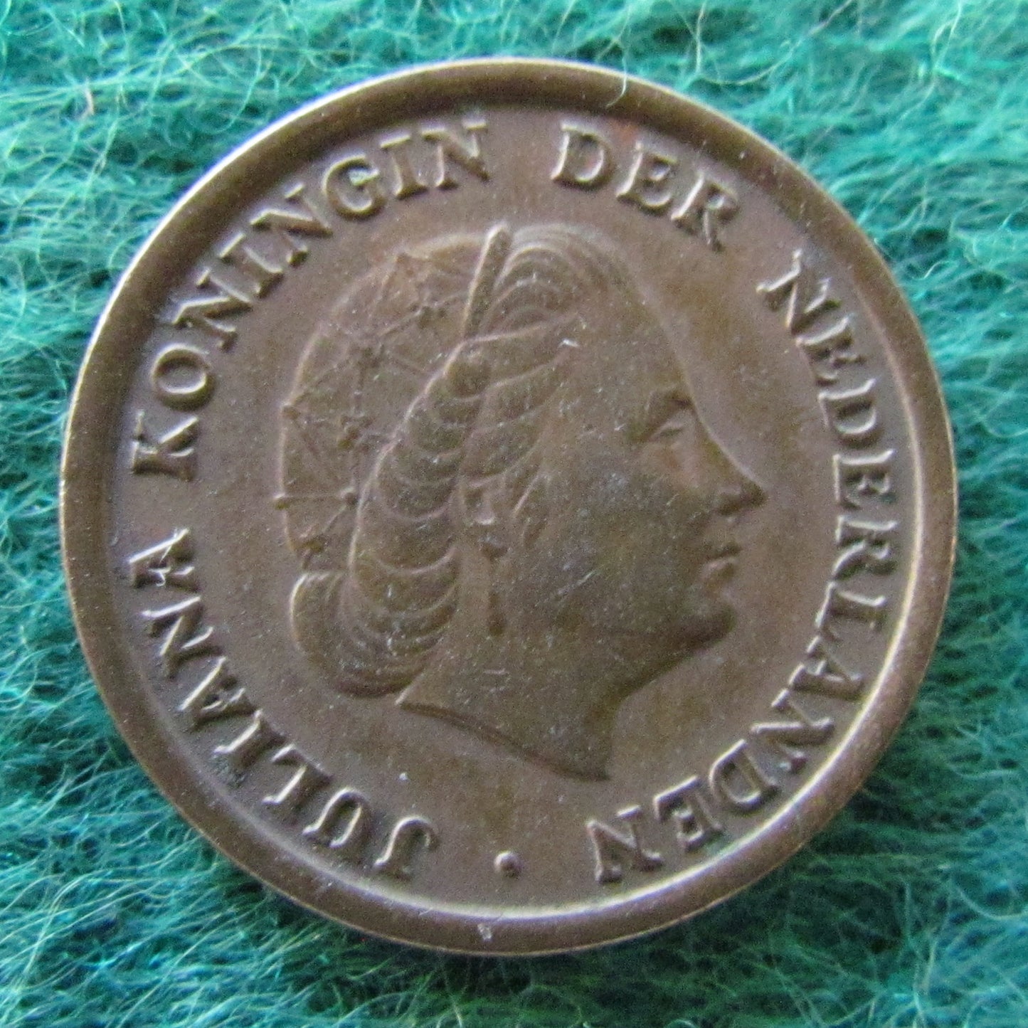 Netherlands 1954 1 Cent Juliana Coin