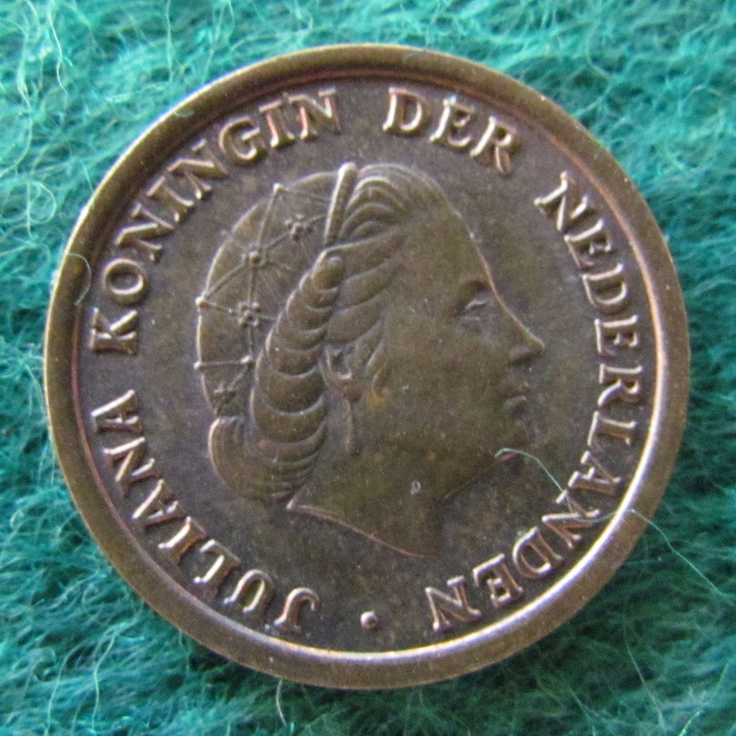 Netherlands 1959 1 Cent Juliana Coin
