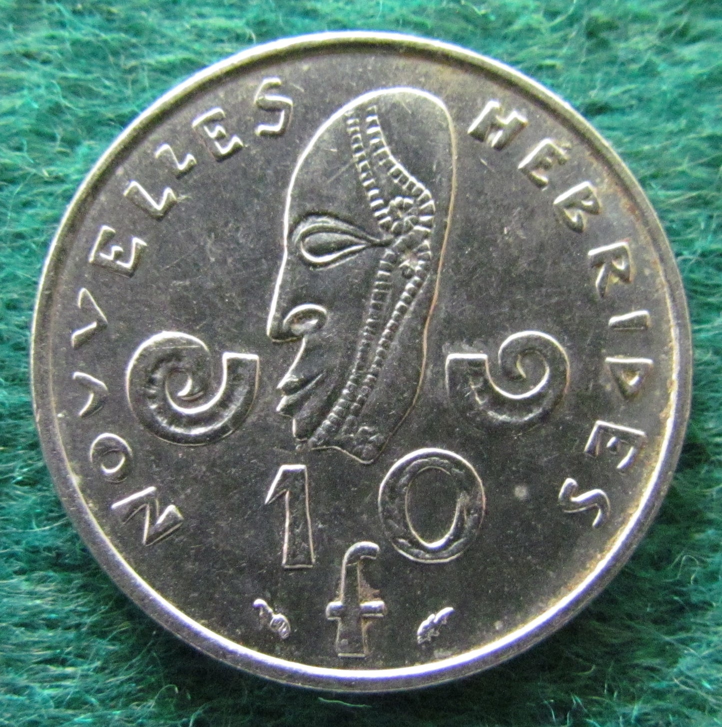 Nouvelle Hebrides 1979 10 Franc Coin