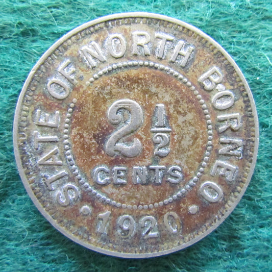 North Borneo 1920 2/12 Cent Coin