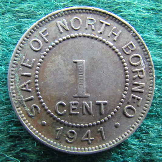 North Borneo 1941 1 Cent Coin