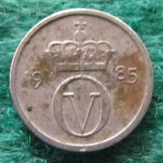 Norway 1985 10 Ore Coin - Circulated