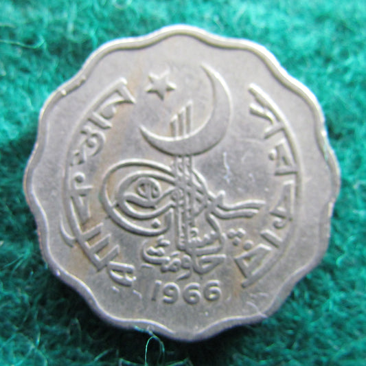 Pakistan 1966 10 Paisa Coin