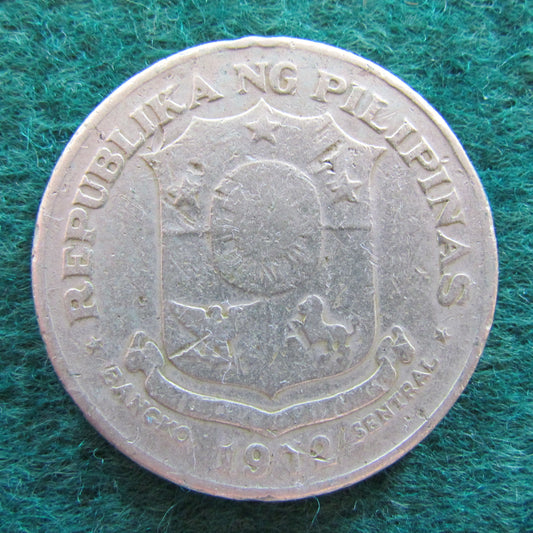 Philippines Republic Of Philipinas 1972 1 Piso Coin - Circulated