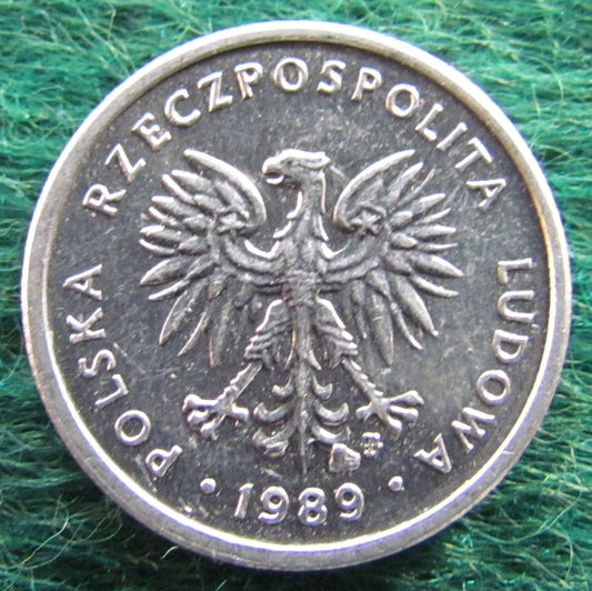Poland 1989 2 Zlote Coin - Circulated