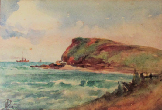 Alice Purton Watercolour Australian Coastal Seascape