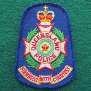 Queensland Police Shoulder Patch - Firmness With Courtesy