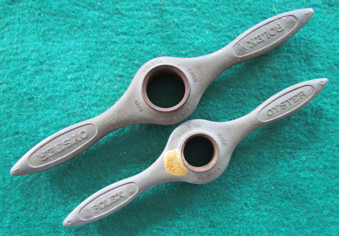 Rolex Propeller Style Case Opening Tools 1 & 2 c1950