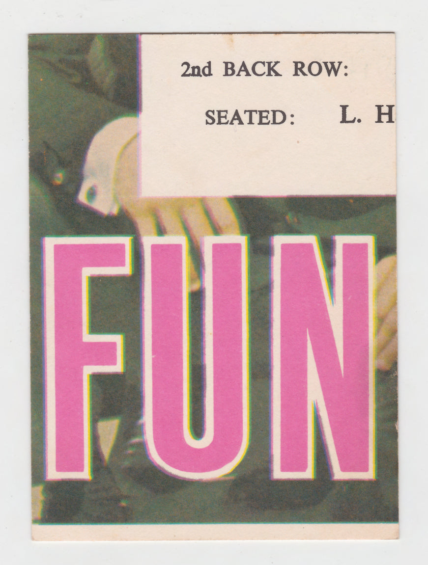 Scanlens 1968 A Grade NRL Football Card  #41 - Ron Sadler - Earstern Suburbs