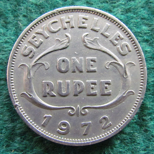 Seychelles 1972 1 Rupee Coin