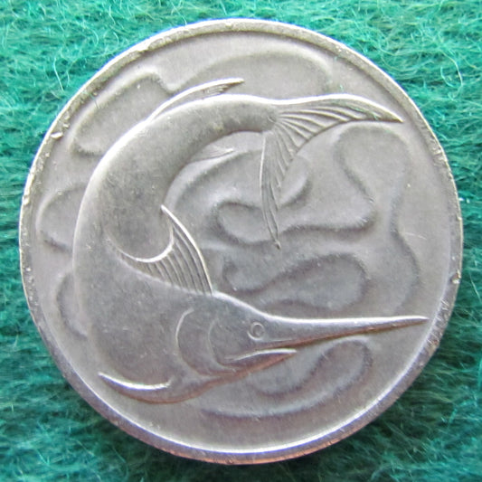Singapore 1969 20 Cent Coin - Circulated