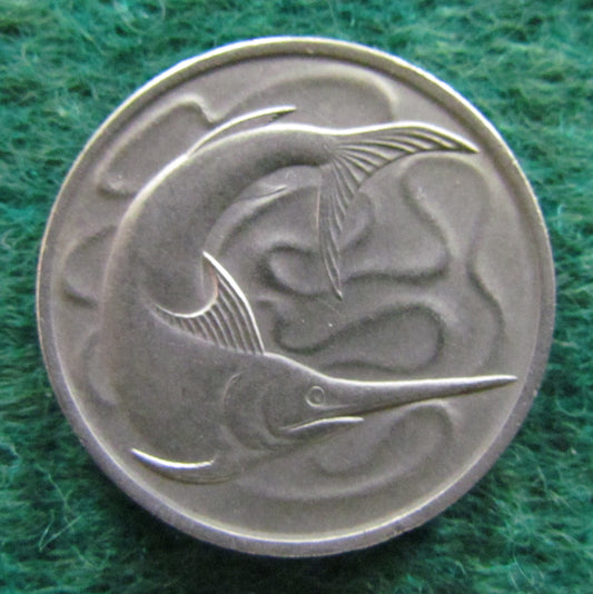 Singapore 1970 20 Cent Coin