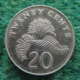 Singapore 1986 20 Cent Coin - Circulated