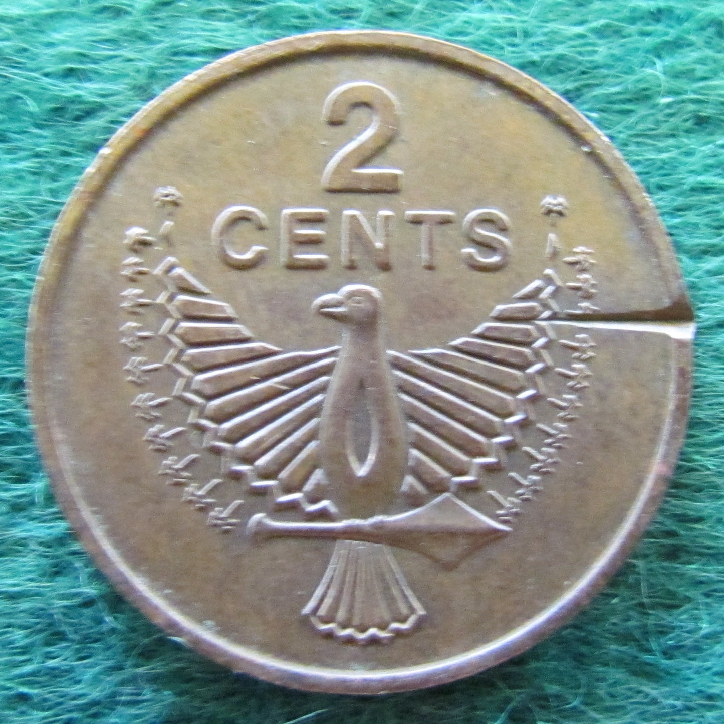 Solomon Islands 1977 2 Cent Coin Queen Elizabeth II - Circulated