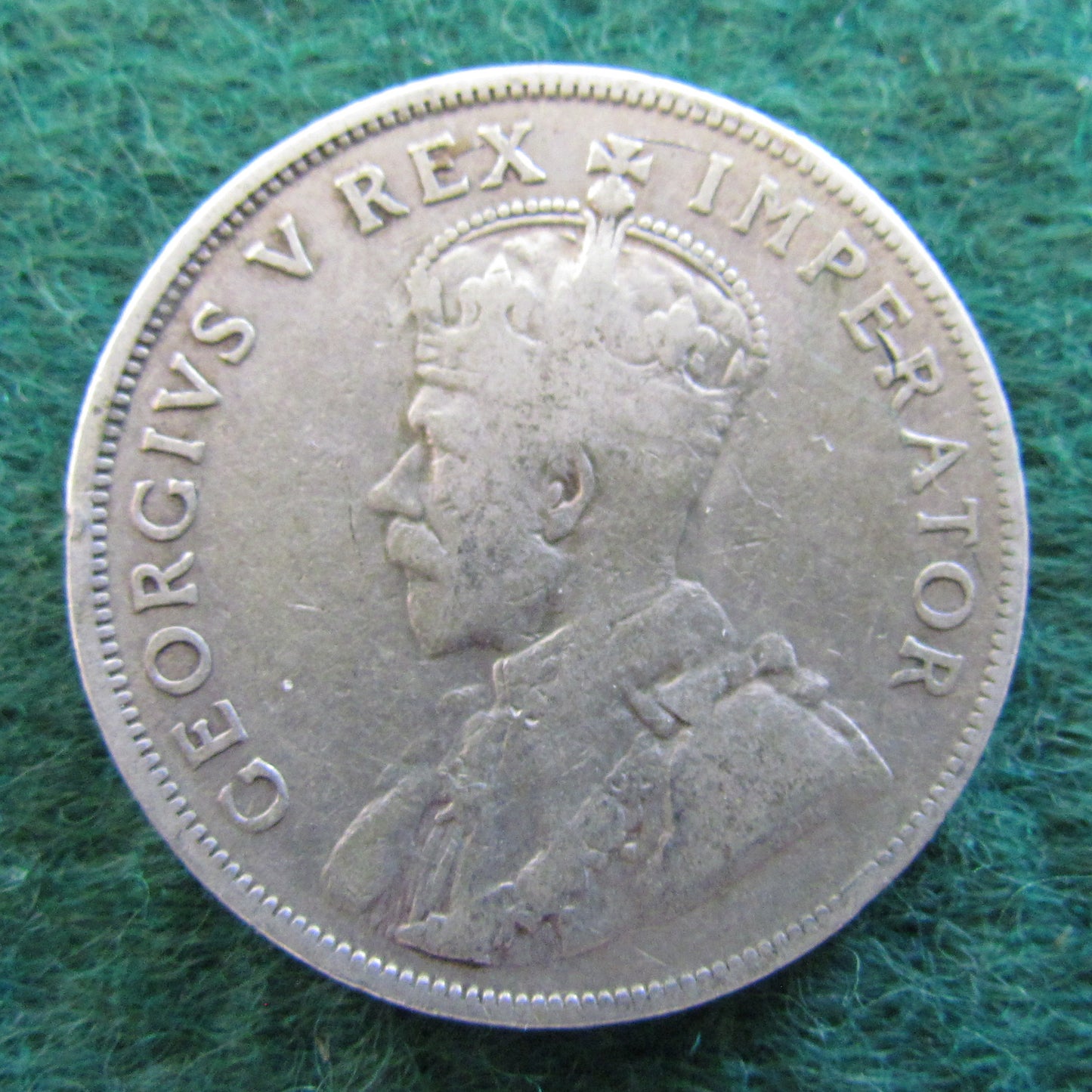 South Africa 1932 2 Shilling Coin King George V