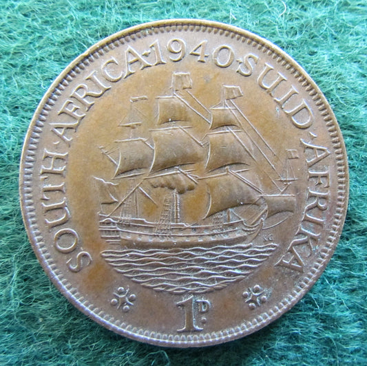 South Africa 1940 1 Penny Coin