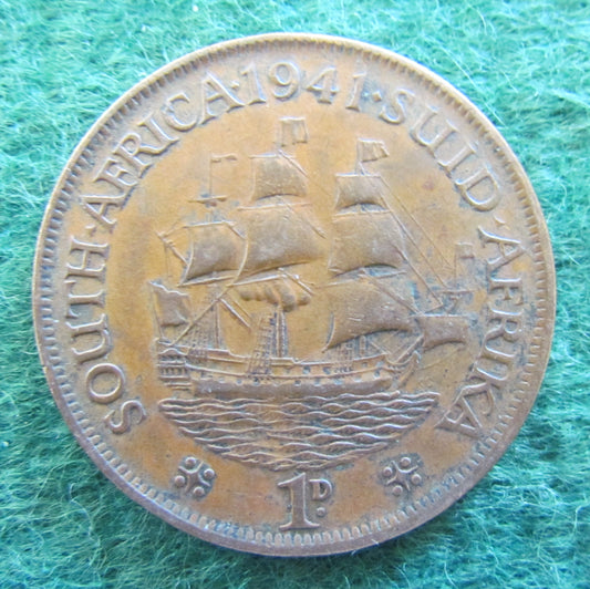 South Africa 1941 1 Penny Coin