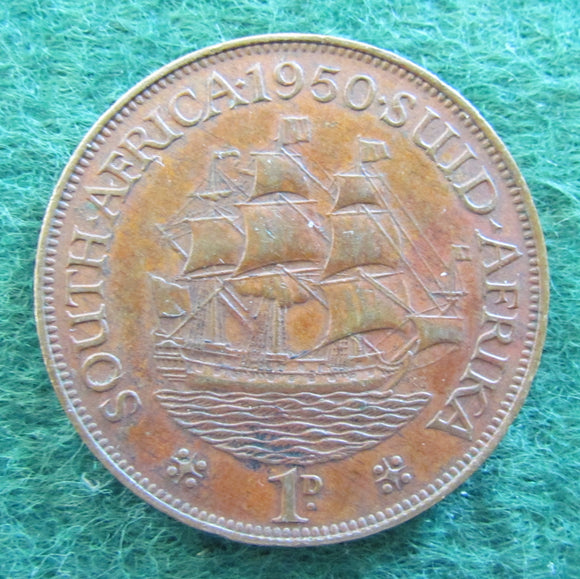 South Africa 1950 1 Penny Coin