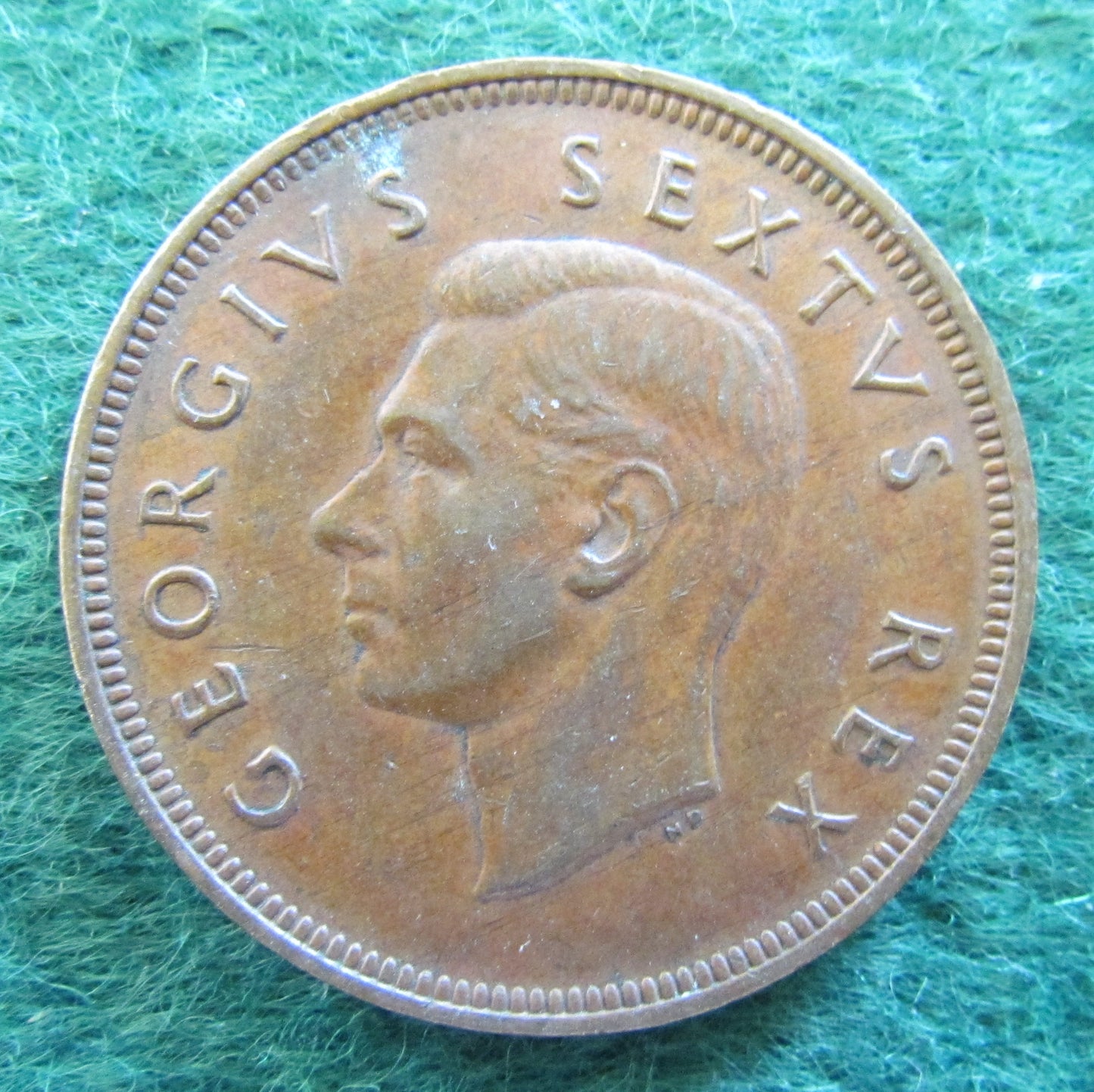 South Africa 1950 1 Penny Coin