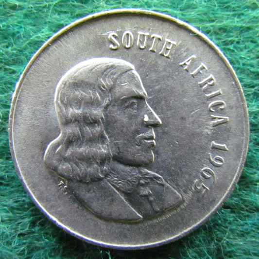 South Africa 1965 20 Cent Coin - Circulated