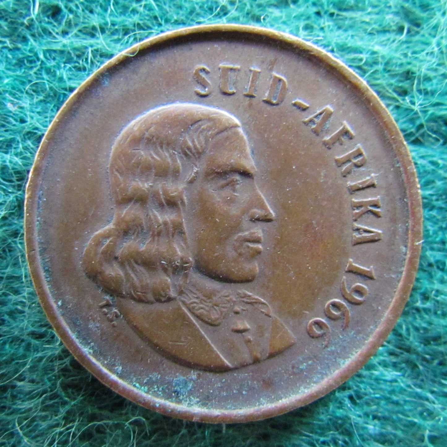 South Africa 1966 1 Cent Coin