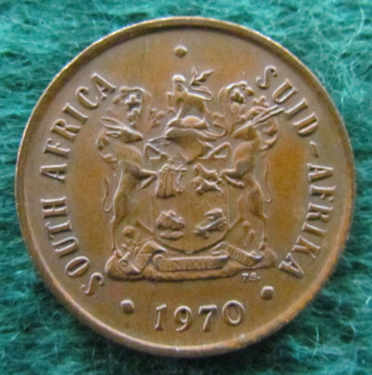 South Africa 1970 2 Cent Coin