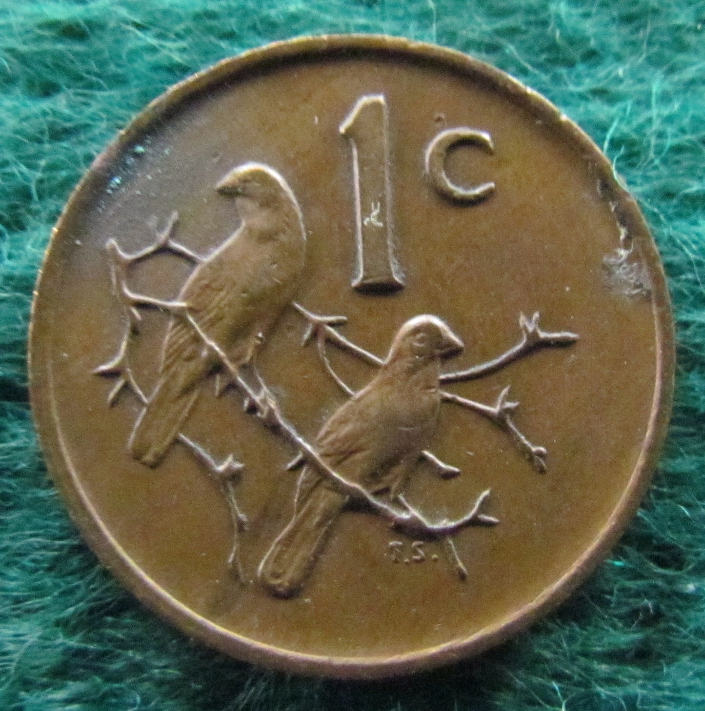 South Africa 1974 1 Cent Coin