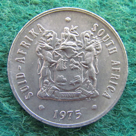 South Africa 1975 20 Cent Coin
