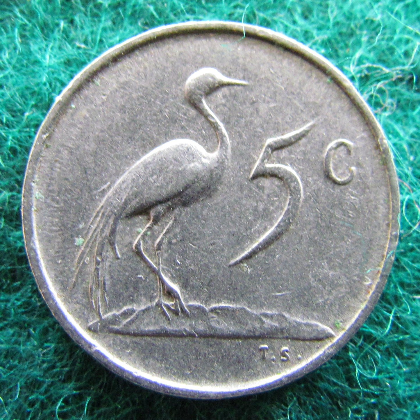 South Africa 1982 5 Cent Coin