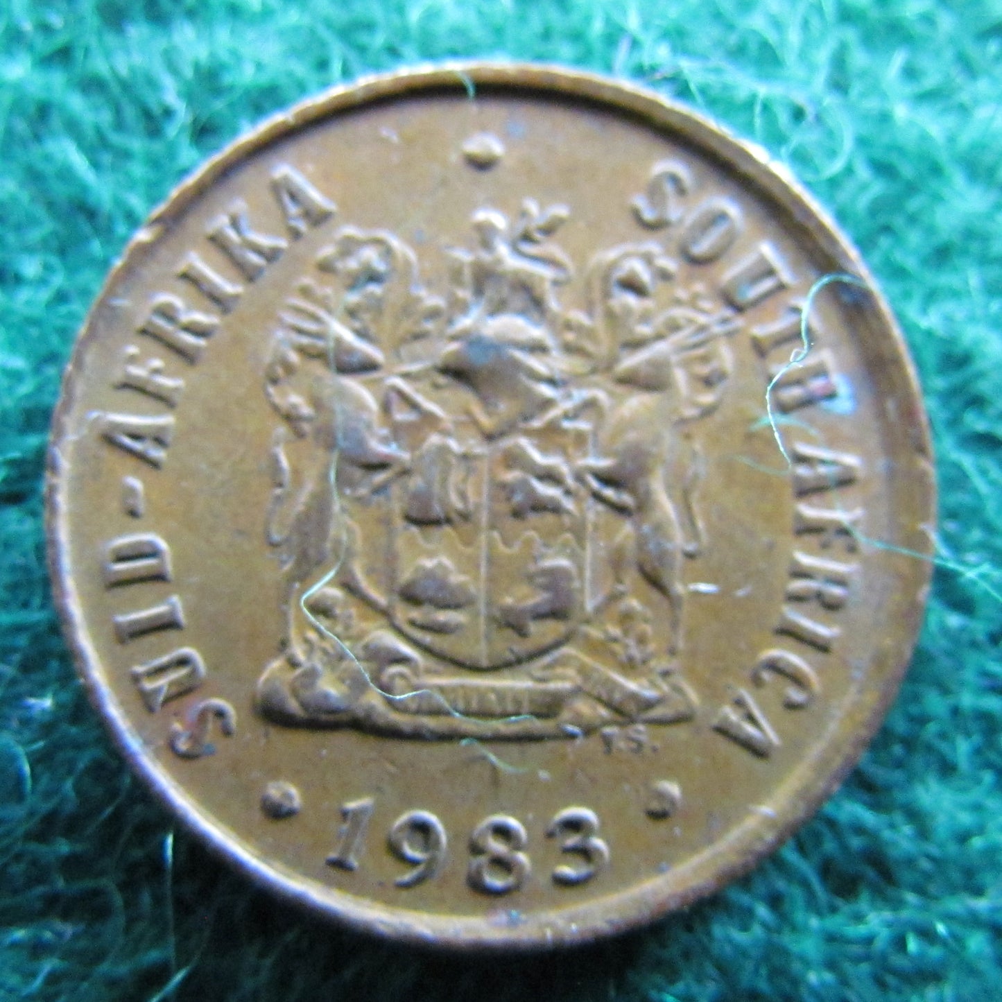South Africa 1983 1 Cent Coin