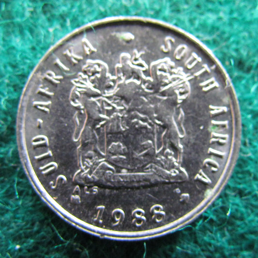 South Africa 1988 5 Cent Coin