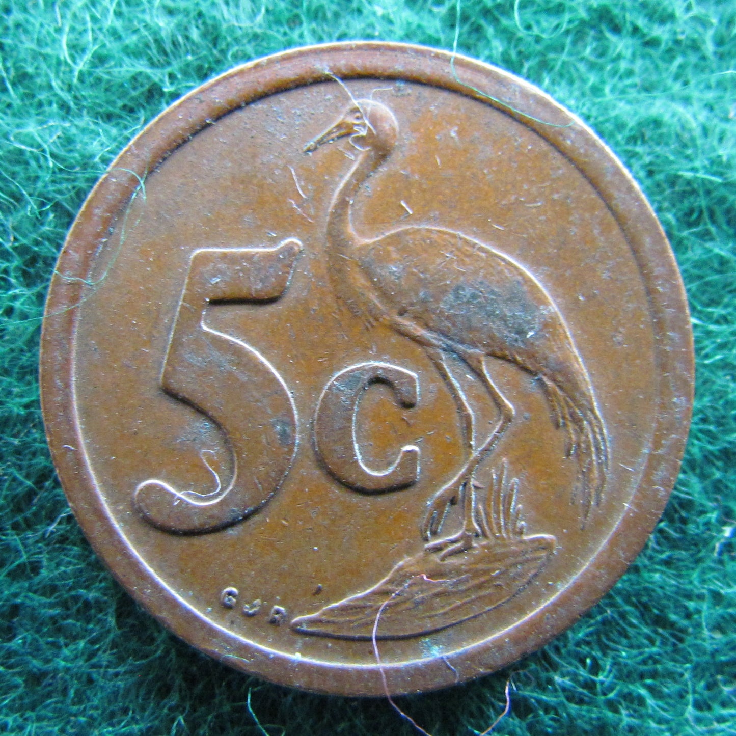 South Africa 1990 5 Cent Coin