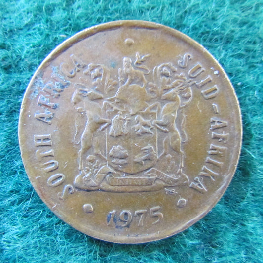 South Africa 1975 2 Cent Coin - Circulated