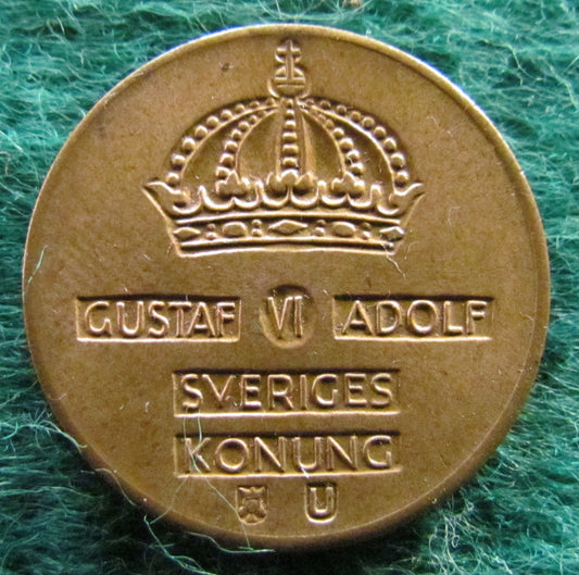 Sweden 1964 2 Ore Coin - Circulated