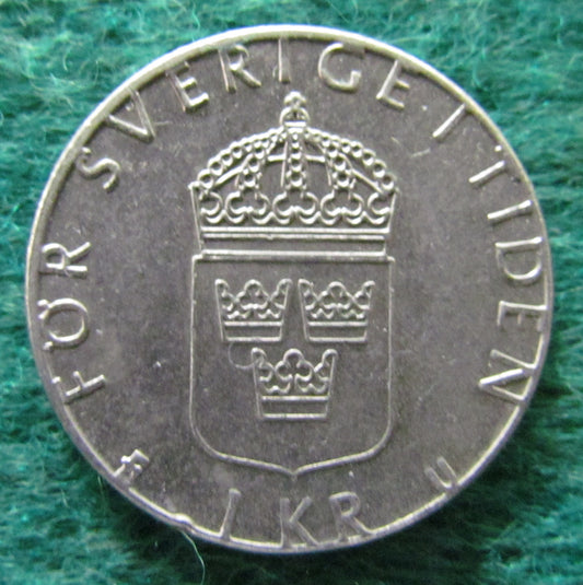 Sweden 1978 1 Kroner Coin - Circulated