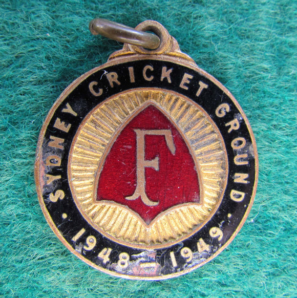 Sydney Cricket Ground 1948 - 1949 Members Badge
