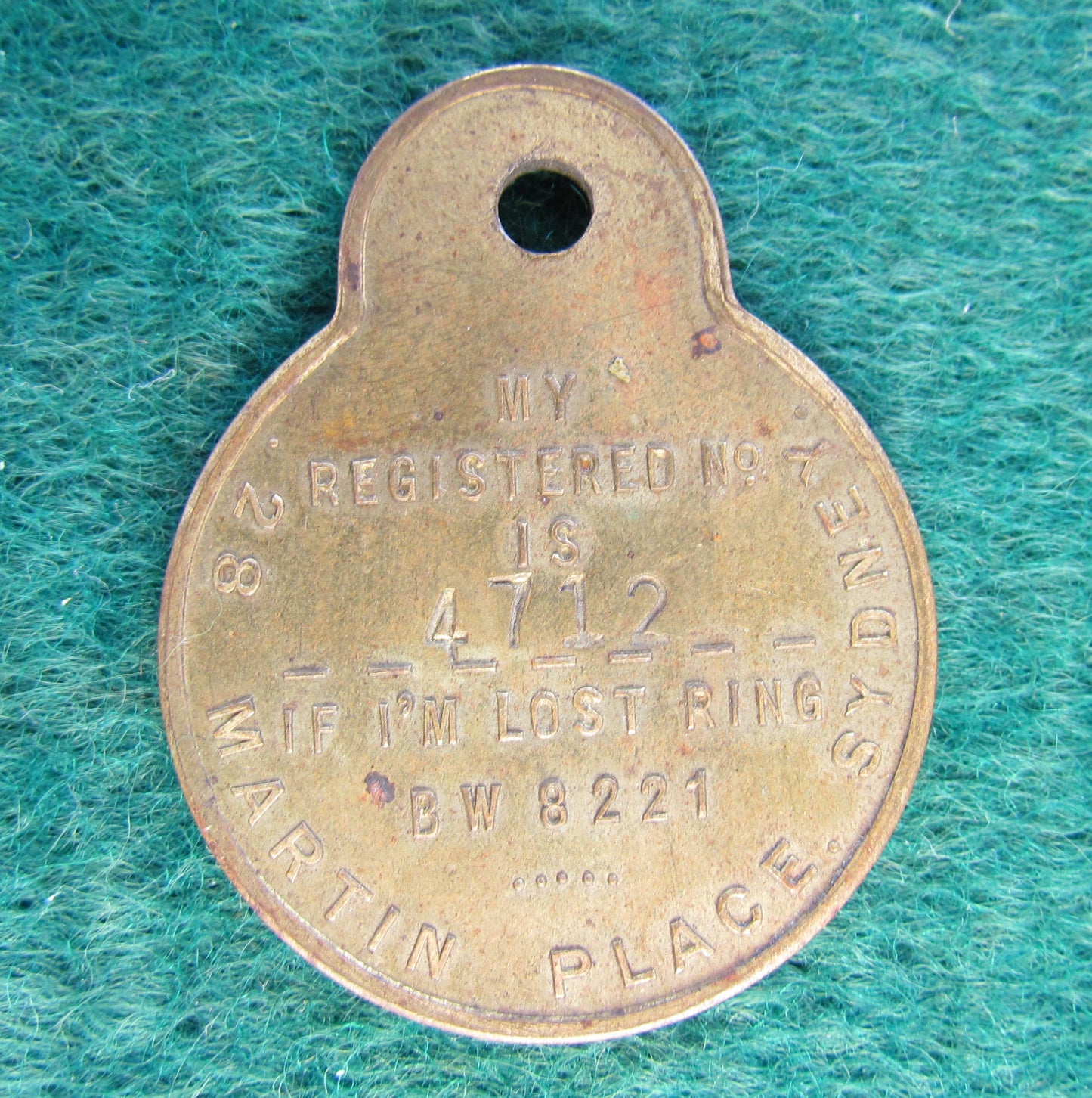 The Tail-Waggers Club Members Badge Fob