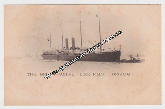 Postcard The Orient Pacific Line R.M.S. 