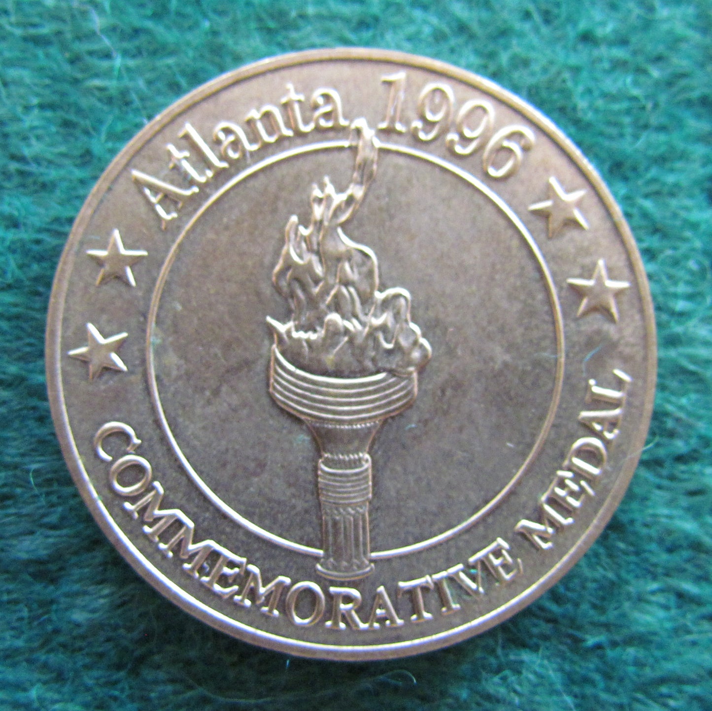 Atlanta 1996 Commemorative Medal - Sunday Telegraph