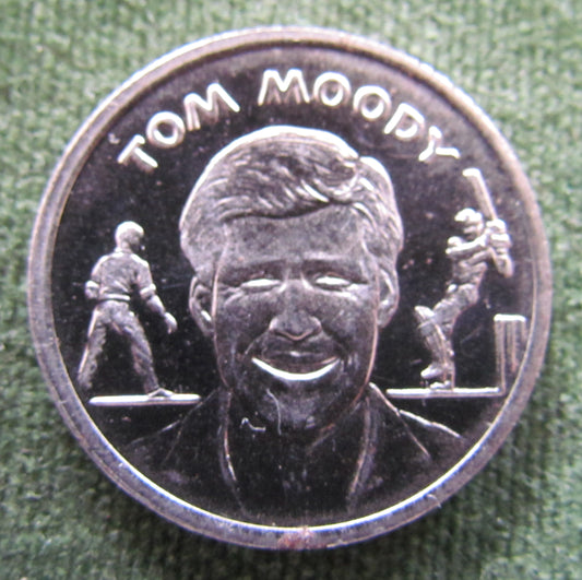 1990-1991 Classic Ashes Tom Moody Commemorative Medallion