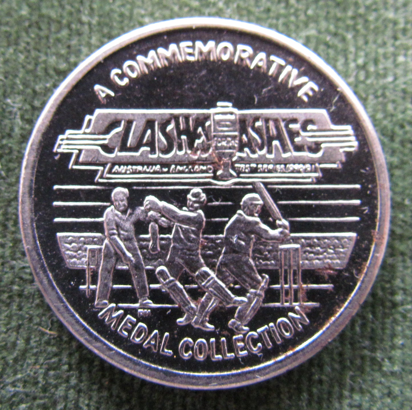 1990-1991 Classic Ashes Tom Moody Commemorative Medallion