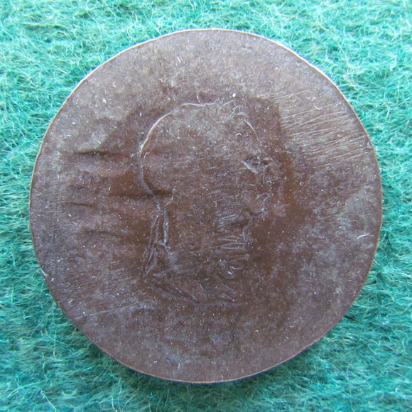 GB British UK English 1806 Half Penny King George III Coin
