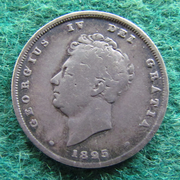 GB British UK English 1825 Shilling King George IV Coin